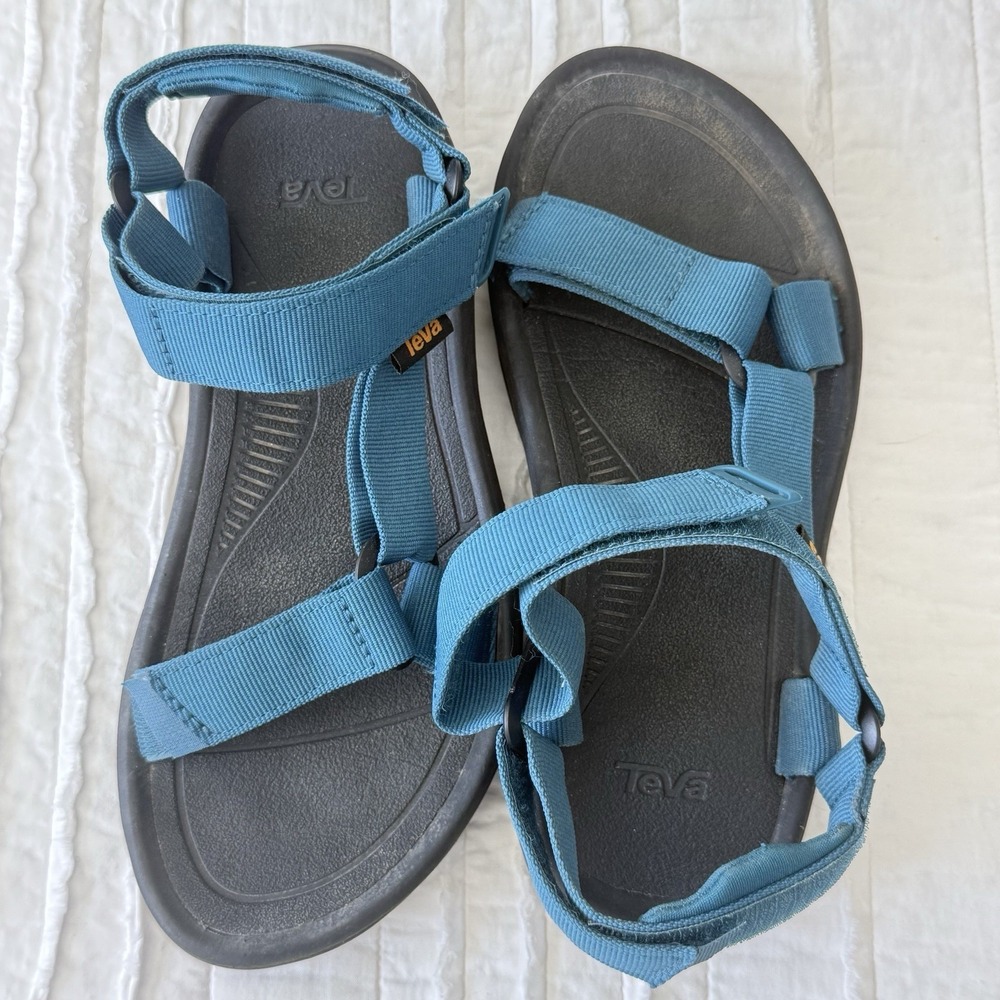 Teva Men's Sz 7 Sport Sandals Teal Blue Hiking 1019234 GORP Outdoors Active